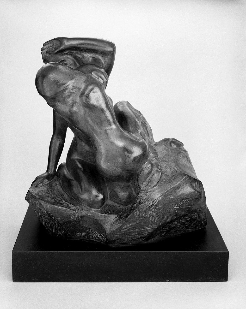 Bacchantes Embracing in Detail Auguste Rodin